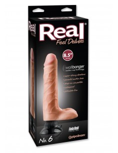 Realistyczny W Dotyku Wibrator Real Feel Deluxe 6 Flesh - Wibratory Realistyczne - 1