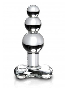 Dildo-ICICLES NO 47 CLEAR - Korki analne szklane - 1