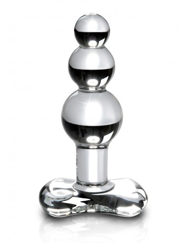 Dildo-ICICLES NO 47 CLEAR - Korki analne szklane - 1