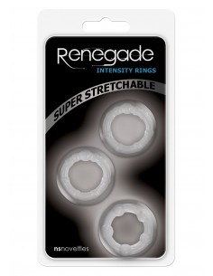 Pierścień Erekcyjny Renegade Intensity Rings - Pierścienie erekcyjne niewibrujące - 1