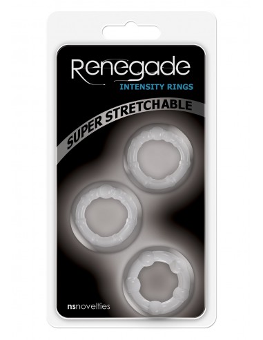 Pierścień Erekcyjny Renegade Intensity Rings - Pierścienie erekcyjne niewibrujące - 1
