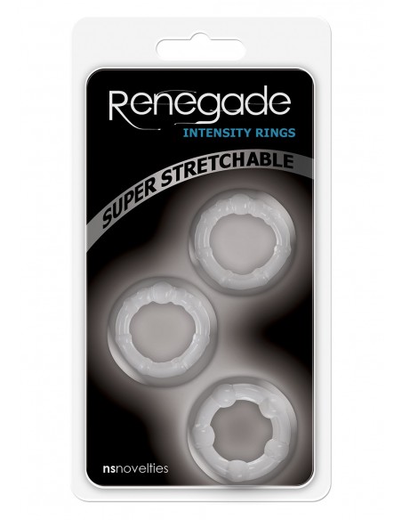 Pierścień Erekcyjny Renegade Intensity Rings - Pierścienie erekcyjne niewibrujące - 1
