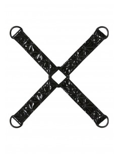 BDSM Sinful Hogtie Black - Uprzęże BDSM - 1