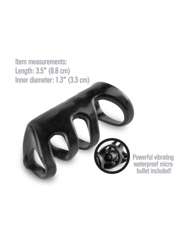 Stymulator-FX VIBRATING POWER CAGE - Pierścienie erekcyjne niewibrujące - 4