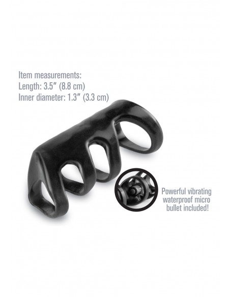 Stymulator-FX VIBRATING POWER CAGE - Pierścienie erekcyjne niewibrujące - 4