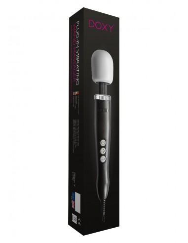 Stymulator-DOXY MASSAGER BLACK - Wibratory Magic Wand - 2