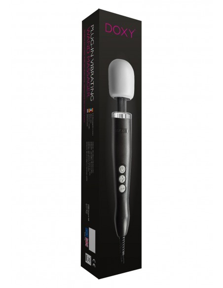 Stymulator-DOXY MASSAGER BLACK - Wibratory Magic Wand - 2