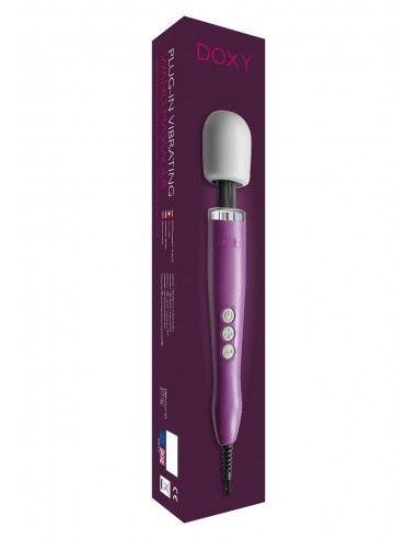 Stymulator-DOXY MASSAGER PURPLE - Wibratory Magic Wand - 2
