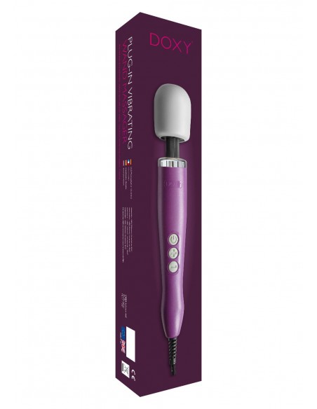Stymulator-DOXY MASSAGER PURPLE - Wibratory Magic Wand - 2