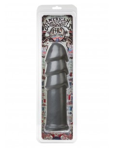 Plug-AMERICAN B B10 WARHEAD GUN METAL - Ogromne Korki Analne XXL - 1 2