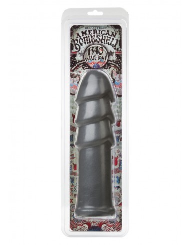 Plug-AMERICAN B B10 WARHEAD GUN METAL - Ogromne Korki Analne XXL - 2