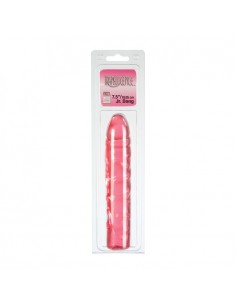 Dildo-TRANSLUCENCE 7.5 JR DONG RED - Dilda żelowe - 1 2