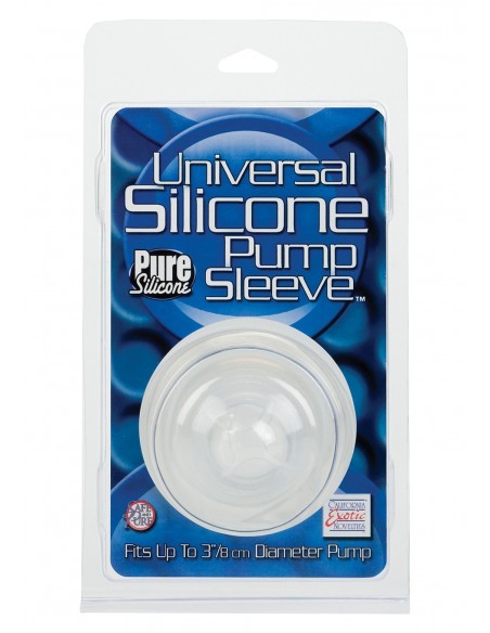 Uszczelka Do Pompki Universal Silico. Pump Sleeve Clear - Pompki erekcyjne i powiększające penisa - 1
