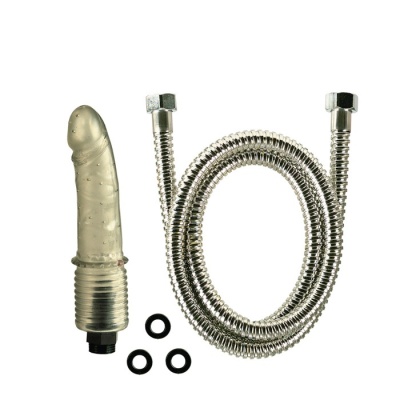 Prysznic analno-waginalny Shower Shot z perforowaną końcówką 15 cm - 1