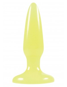 Korek Analny Firefly Pleasure Plug Mini Yellow - Małe Korki Analne - 1