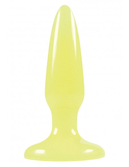 Korek Analny Firefly Pleasure Plug Mini Yellow - Małe Korki Analne - 1