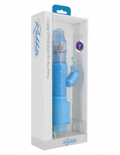 Wibrator Króliczek Poke Me Up-And-Down Rabbit Blue - Wibratory Króliczki - 1 2