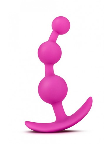 Korek Analny Luxe Beme 3 Fuchsia - Kulki analne, koraliki analne - 1