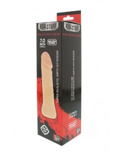 Stymulator-REALSTUFF GIRTH EXTENDER SLEEVE - Przedłużki i nakładki na penisa - 1