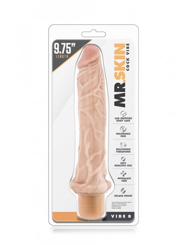 MR. SKIN COCK VIBE 8 - Wibratory Realistyczne - 1