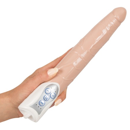 Wibrator realistyczny Push it! z automatycznym pchaniem i wibracjami, 27,5 cm x 4 cm - 3