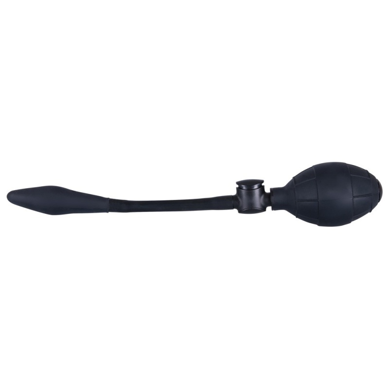 Nadmuchiwany balon analny Simply Anal Balloon – silikon, ręczna pompka z zaworem spustowym, 30 cm - 3