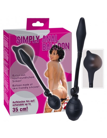 Simply Anal Balloon - Korki analne pompowane - 5