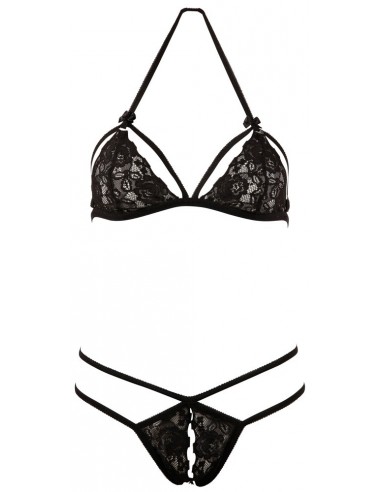 Lace Set black S - Komplety bielizny erotycznej - 4