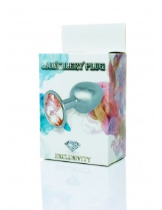 Plug-Jawellery PLUG- pink - Korki analne stalowe - 1