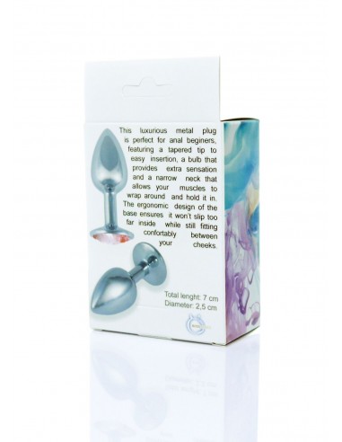 Plug-Jawellery PLUG- pink - Korki analne stalowe - 6