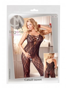 Catsuit schwarz XXL-XXXL - Bodystocking - 1