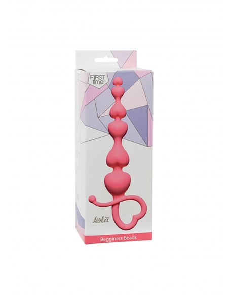 Kulki Analne Anal Beads Begginers Beads Pink - Kulki analne, koraliki analne - 1