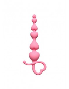 Kulki Analne Anal Beads Begginers Beads Pink - Kulki analne, koraliki analne - 1 2