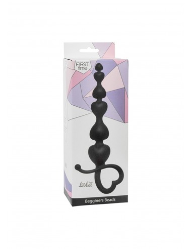 Kulki Analne Anal Beads Begginers Beads Black - Kulki analne, koraliki analne - 1