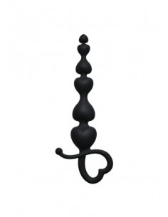 Kulki Analne Anal Beads Begginers Beads Black - Kulki analne, koraliki analne - 1 2