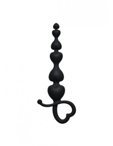 Kulki Analne Anal Beads Begginers Beads Black - Kulki analne, koraliki analne - 2