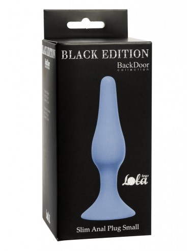 Korek Analny Slim Anal Plug Small Blue - Małe Korki Analne - 1