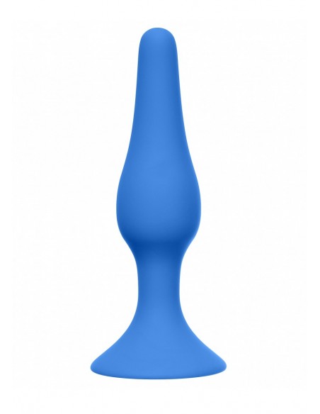 Korek Analny Slim Anal Plug Small Blue - Małe Korki Analne - 2