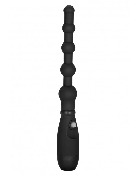 Zatyczka Analna z Wibracjami Booty Call Booty Flexer Black - Kulki i korki analne wibrujące - 1