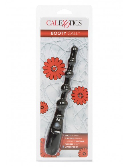 Zatyczka Analna z Wibracjami Booty Call Booty Flexer Black - Kulki i korki analne wibrujące - 2