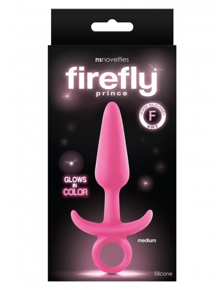 Korek Analny Firefly Prince Pink Medium - Małe Korki Analne - 2