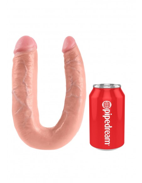 Podwójne Dildo COCK DOUBLE TROUBLE L FLESH - Dilda podwójne - 3