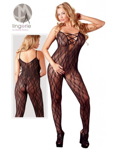 Catsuit schwarz XXL-XXXL - Bodystocking - 7