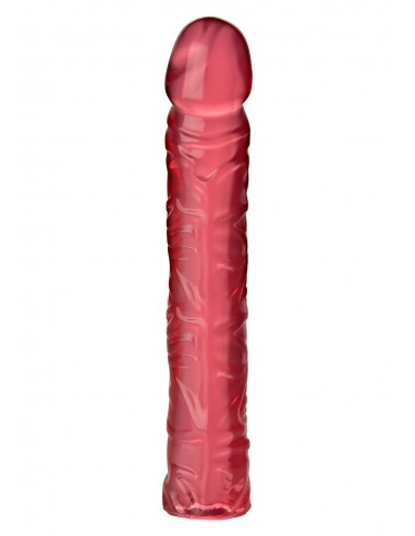 Dildo-CLASSIC JELLY DONG 10 INCH PINK - Dilda żelowe - 2