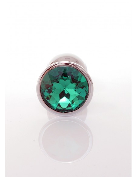 Plug-Jawellery PLUG- green - Korki analne stalowe - 4