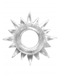 Pierścień Erekcyjny Cockring Rings Cristal White - Pierścienie erekcyjne niewibrujące - 1 2