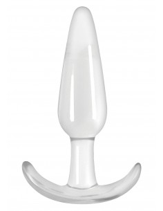 Korek Analny Jelly Rancher T Plug Smooth Clear - Małe Korki Analne - 1