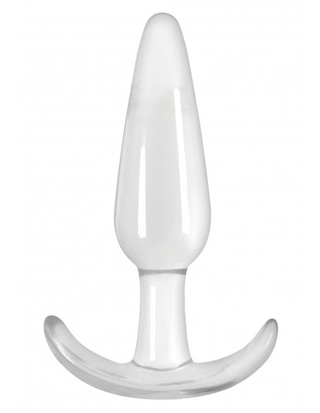 Korek Analny Jelly Rancher T Plug Smooth Clear - Małe Korki Analne - 1