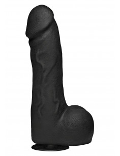 Dildo-THE PERFECT COCK 10.5 INCH BLACK - Dilda realistyczne - 1