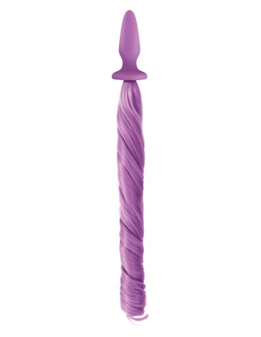 Plug-UNICORN TAILS PASTEL PURPLE - Korki analne silikonowe - 1